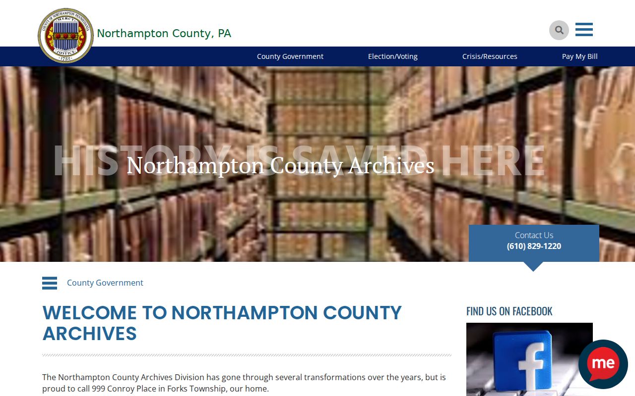 Easton previous residents Northampton County Archives research route